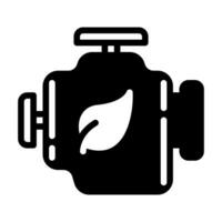 engine glyph icon vector