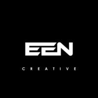 EEN Letter Initial Logo Design Template Vector Illustration