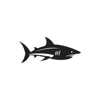 Shark icon on white background. Vector illustration design.