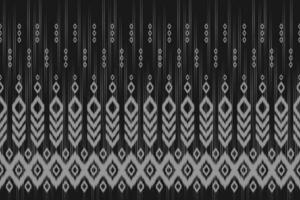 Abstract ethnic pattern art. Ikat seamless pattern traditional. American, Mexican style. vector