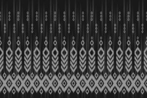 Abstract ethnic pattern art. Ikat seamless pattern traditional. American, Mexican style. vector