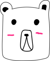 fofa Urso desenho animado. png