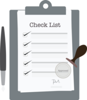 Check List Approve png