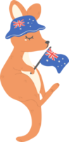Australia día canguro png