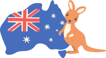 Australia día canguro png