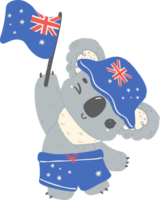 Cute Australia Day Koala png