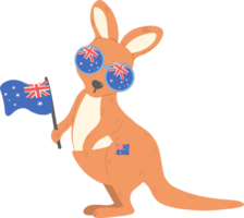 Cute Australia Day Kangaroo png