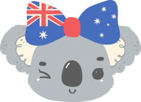 schattig Australië dag koala png