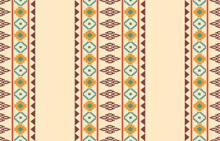 Ethnic abstract ikat art. Aztec ornament print. geometric ethnic pattern seamless  color oriental.  Design for background ,curtain, carpet, wallpaper, clothing, wrapping, Batik, vector illustration.