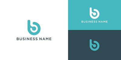 inspiration logo initial letter B abstract with tech style . icons for business, internet and technology. vector