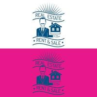 vector logo for real estate home solutions that is a home solution