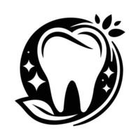 dientes diente logo diseño vector ilustración