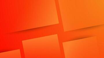 Simple background with gradient orange color. Copy space of minimal orange backdrop. vector