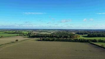 Beautiful View of British Countryside Landscape of England United Kingdom video