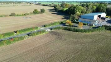 mooi visie van Brits platteland landschap van Engeland Verenigde koninkrijk video