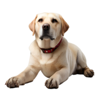 ai generato labrador cane da riporto cane png