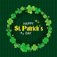 St Patrick's Day Background vector