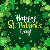 St Patrick's Day Background vector