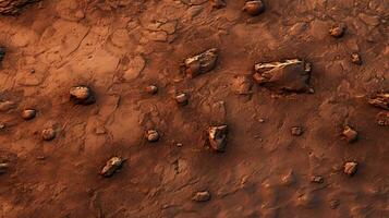 AI generated mars surface texture background photo