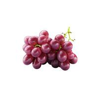 AI generated Intricately Crafted 3D Model of Luscious Grapes, Rendered with Precision, Isolated on White photo