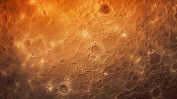 AI generated Mercury surface texture background photo