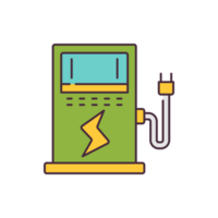 AI generated Petrol Pump Refuel Oil Fossil png