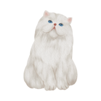 AI generated Persian cat Asian png