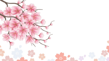 aquarelle floral frontière couronne Cadre avec brillant pêche couleur, blanc, rose, vif fleurs, vert feuilles, pour mariage invite, fonds d'écran, mode, transparent arrière-plan, texture, emballage. png