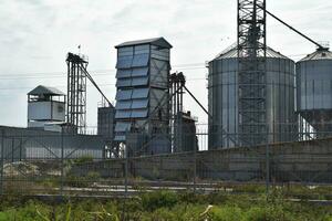 Plant for the drying and storage of grain photo