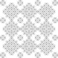 Heart seamless pattern in gray vector
