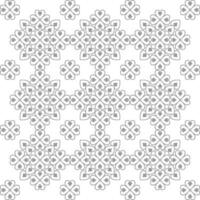 Heart seamless pattern in gray vector