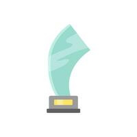 trophy icon, medal icon, winner, illustration logo simple design vector