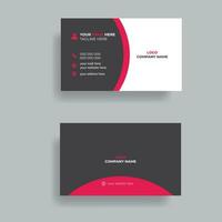 Modern Business card design vector