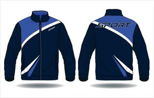 Trackshuit Vector illustration of sport jacket