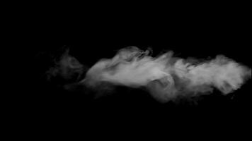 Smoke effect with black screen video