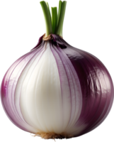 AI generated an onion on a transparent background png