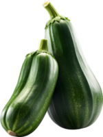 AI generated two zucchini  vegetable png