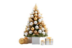 AI generated Isolated Christmas Tree PNG