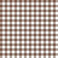 Brown plaid pattern with oblique line inside background. plaid pattern background. plaid background. For backdrop, decoration, gift wrapping, gingham tablecloth, blanket, tartan. vector