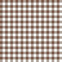 Brown plaid pattern with oblique line inside background. plaid pattern background. plaid background. For backdrop, decoration, gift wrapping, gingham tablecloth, blanket, tartan. vector