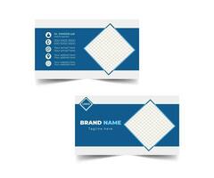 Doctor visiting card design vector