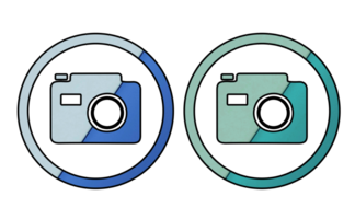 photo camera icon texture background png