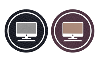 moniteur icône texture pour Contexte png