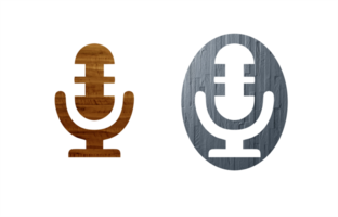 mikrofon podcast symbol illustration png