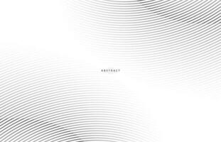 Abstract background, vector template for your ideas, monochromatic lines texture, waved lines texture