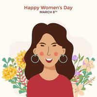 International Women's Day vector illustration