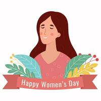 International Women's Day vector illustration