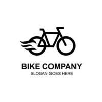 bicicleta logo vector icono gratis