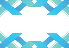abstract blue geometric white background vector