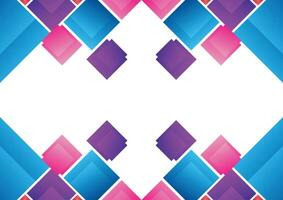 gradient box geometric background modern design vector